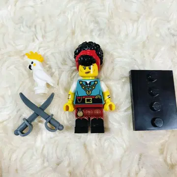 LEGO 미니피규어 시리즈 27 여자 해적 앵무새