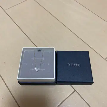TSUTSUMI 목걸이 핑크 골드 박스 포함