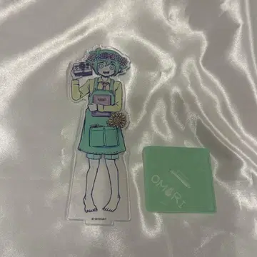 바질 OMORI 아크릴 스탠드 콜라보 카페