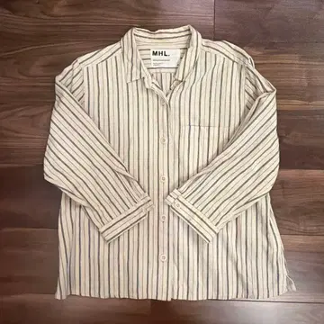 MHL. 여성용 코튼 린넨 셔츠