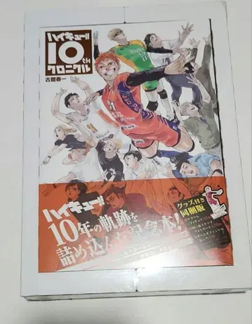 하이큐!! 10th 크로니클 굿즈 포함 한정판