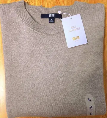 여성용 2025년 가을 신작 UNIQLO 캐시미어 크루넥 스웨터