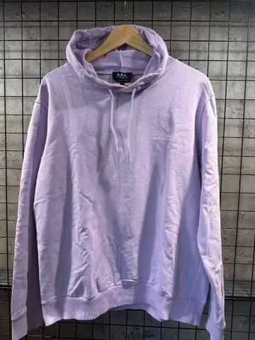A.P.C. 라벤더 후드티 L 사이즈