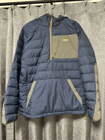 L.L.Bean 후드 부착 나일론 다운 자켓 L 사이즈