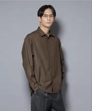 나노 유니버스 Gavante 드라이 갤러 레귤러 카라 셔츠
