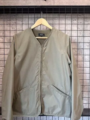 A.P.C. 집업 자켓 S 올리브