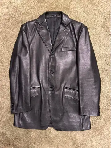 [미품] DURBAN Tailor's Bench 양가죽 자켓 블랙 M