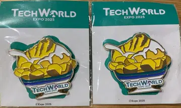 TECH WORLD EXPO 2025 핀 배지 세트
