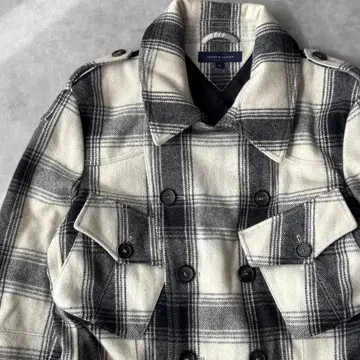 14714 TOMMY HILFIGER 울 코트