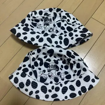 101 Dalmatians 달마시안 패턴 버킷 햇