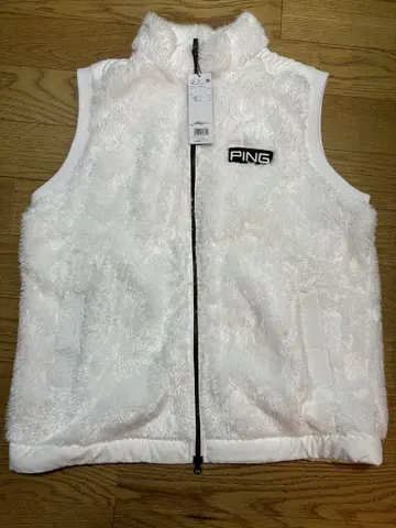 PING 플리스 베스트 LL 화이트 보아 골프 베스트 XL