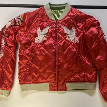 RDL RDL HYPER WEARING 스카잔 리버서블 빨간색 그린