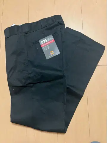 874 오리지널 핏 블랙 팬츠 택 포함 새상품 미사용