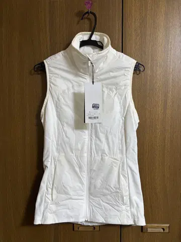 lululemon 화이트 슬리브리스 베스트 택 포함 미사용