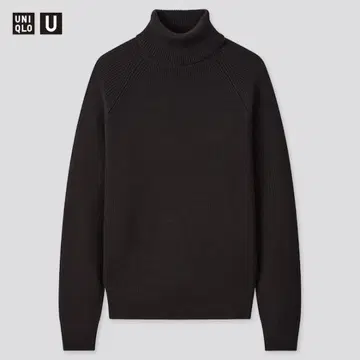 리브 터틀넥 스웨터 (긴팔) UNIQLO U XL