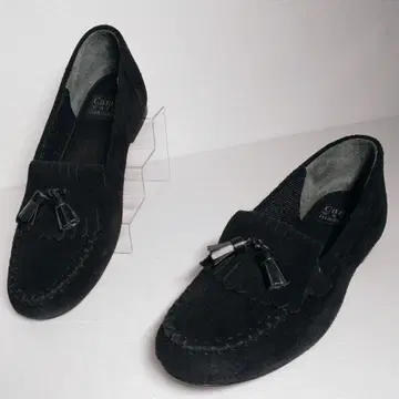 Camui 태슬 로퍼 23cm 블랙 일본제 가죽 신발