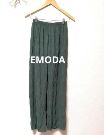 EMODA 에모다 셔링 릴랙스 팬츠