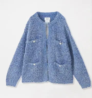 doublet 25ss TWEED KNIT CARDIGAN
