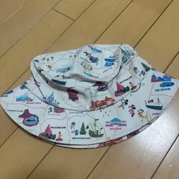 디즈니랜드 지도 디자인 버킷햇