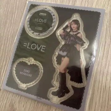 =LOVE 이코러브 노구치 이오리 아크릴 스탠드 블랙 의상