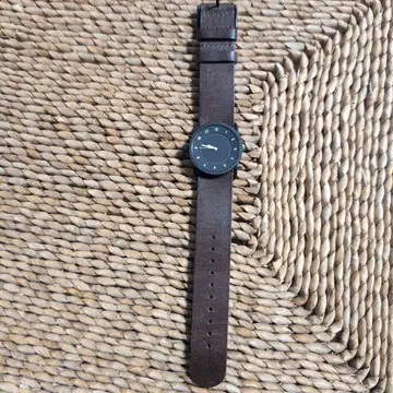 TID Watches 아날로그 가죽 손목시계