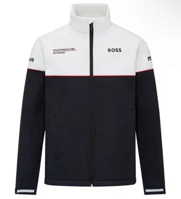 BOSS Porsche Motorsport 자켓 네이비/화이트