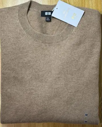 남성용 2025년 가을 신작 UNIQLO 캐시미어 크루넥 스웨터
