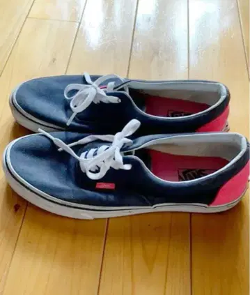 vans 스니커즈 US9.5 네온 핑크