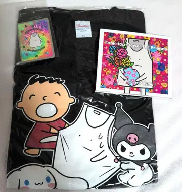 야바이 셔츠 CD 특전 산리오 콜라보 T셔츠