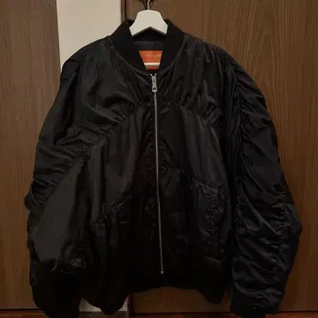 블랙 봄버 자켓 MA-1 XL