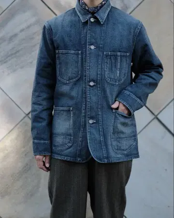 PHIGVEL / DENIM COVERALL : size L