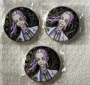 도쿄 리벤저스 산즈 하루치요 봄 아트 메탈 캔뱃지 원화전
