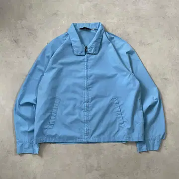 80s 빈티지 USA 스윙탑 해링턴 자켓 블루