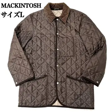 MACKINTOSH x SHIPS 별주 퀼팅 코트 브라운 L