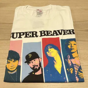 SUPER BEAVER 팝 아트 T셔츠
