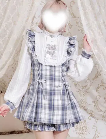 NOEMIE 사키마루짱 콜라보 셋업 스카이블루