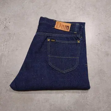 구 DENIME 오리존티기 101B 데님 다크 네이비 셀비지 빈티지