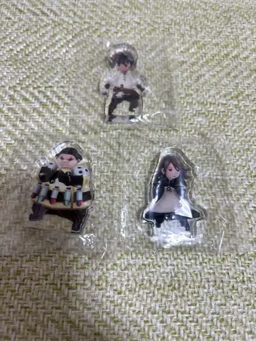 브레이브리 디폴트 미니 아크릴 블록 컬렉션 애니에스, 티즈, 카다