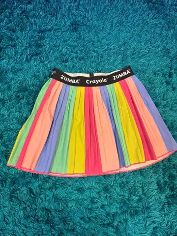 ZUMBA 줌바 플리츠 스커트 미니 스커트 XS