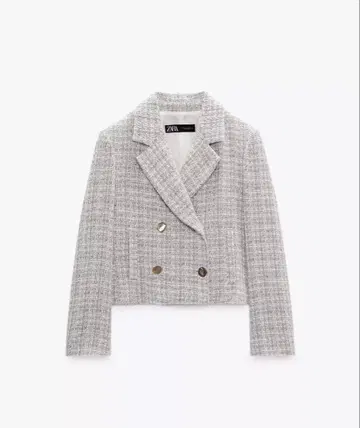 ZARA 트위드 자켓