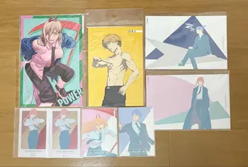 체인소 맨 포트레이트 엽서 카드 스티커