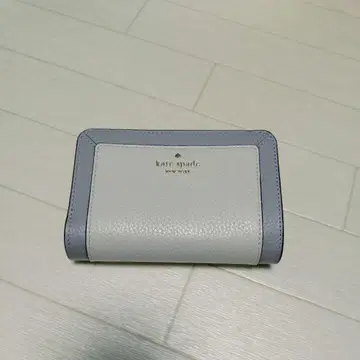 kate spade 접이식 지갑 라이트 그레이 블루