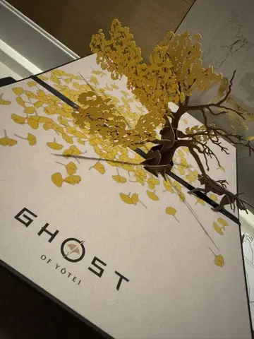 Ghost of Yotei 컬렉터즈 에디션 페이퍼 크래프트 은행나무