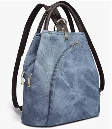 GUSCIO ITALY 데님 블루 3WAY 백팩 핸드백