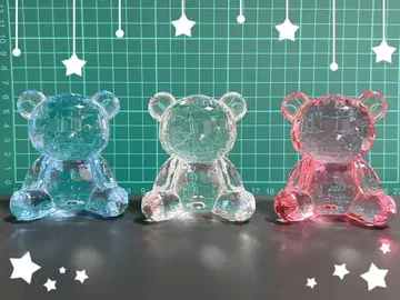 아크릴 아이스 곰 3체 세트