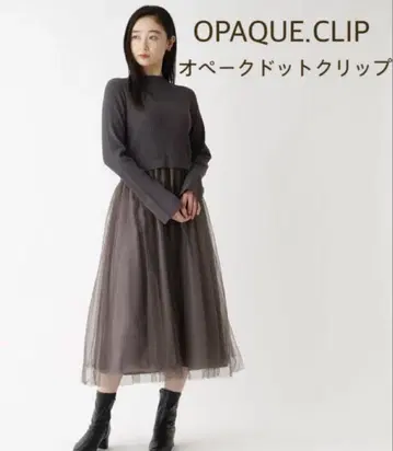 미인백화 탑재 오페크 샤샤 스커트 도킹 원피스
