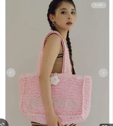 LILY BROWN MARY QUANT 자수 백