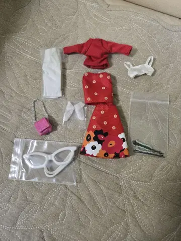 네오 브라이스 아웃핏 팬시 팬지 기본 의류 blythe