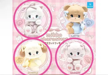 mikko characters 마스코트 피규어 무스 수플레 캐미