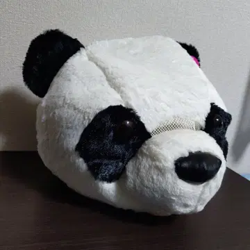 판다 봉제 인형 마스크